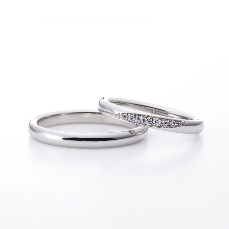 メテオ LD890PRM LD890PRL・LD890PRⅬ2｜ラザールダイヤモンド　結婚指輪